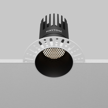 Встраиваемый светильник Maytoni Technical DL122-15W-4K-TRS-B