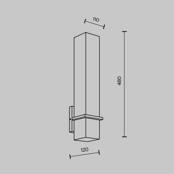 Бра MODELUX MS.211.480 BS