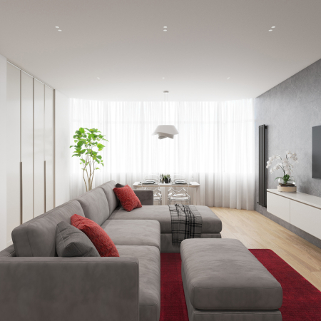 QUASAR 40 DUO Встраиваемый потолочный гипсовый светильник