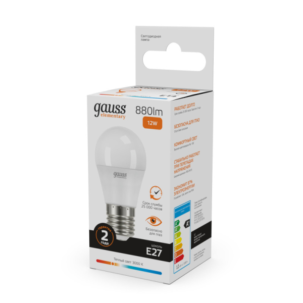 Светодиодная лампа Gauss 53212