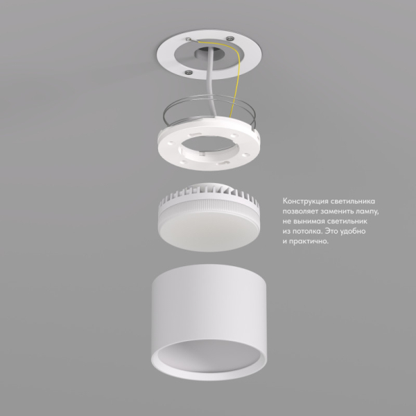 Накладной светильник Denkirs DK2601-WH