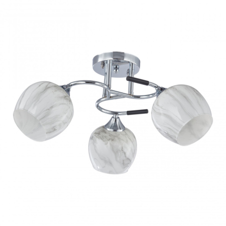 Накладная люстра Arte Milano 327985/3 CR+BK