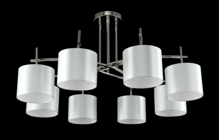 Crystal Lux Люстра Crystal Lux SERGIO PL8 NICKEL