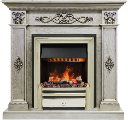 Dimplex Каминокомплект Derby - Old silver с очагом Cavendish