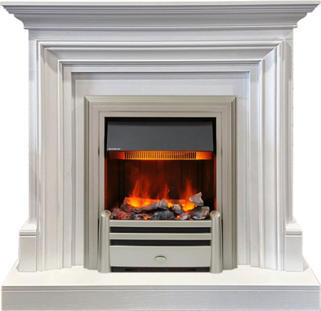 Dimplex Каминокомплект Bradford - Белый с очагом Chesford