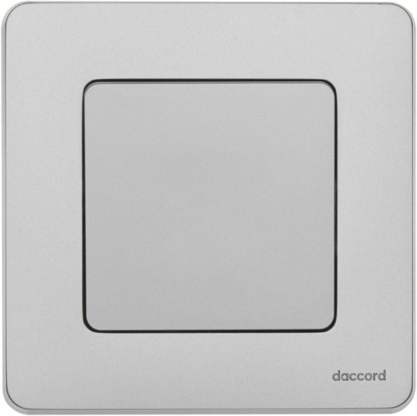 Выключатель кнопочный Inspiria 6А 250В без фиксации НО/НЗ механизм алюм. IEK 673692