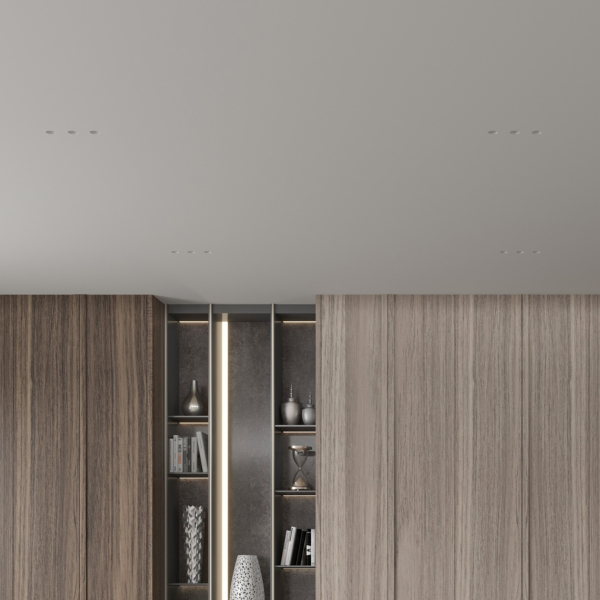 QUASAR 40 TRIO Встраиваемый потолочный гипсовый светильник