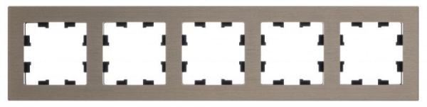 Рамка 5-м AtlasDesign Nature металл ЛАТУНЬ SE ATN312205