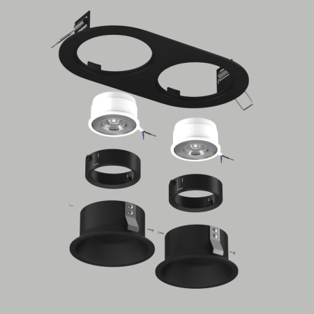 Встраиваемый светильник Lightstar D6570707BMOD