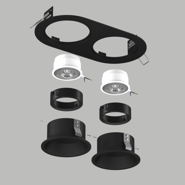 Встраиваемый светильник Lightstar D6570707BMOD