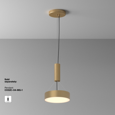 Накладной светильник Maytoni Technical C032CL-24W3K-RD-MG