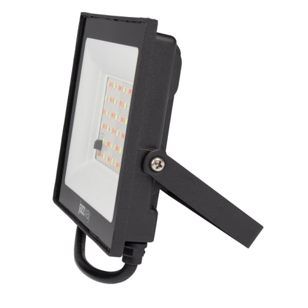 Прожектор светодиодный PFL RGB-RC 30Вт BL ДО/СДО IP65 (управление с пульта группой прожекторов R15м) JazzWay 5064188