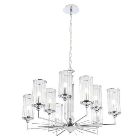 Crystal Lux Люстра Crystal Lux GLORIA SP9 CHROME