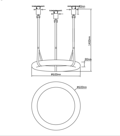 Подвесная люстра Fluorite FL1049-10P