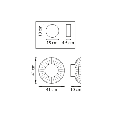 Накладной светильник Lightstar 809025
