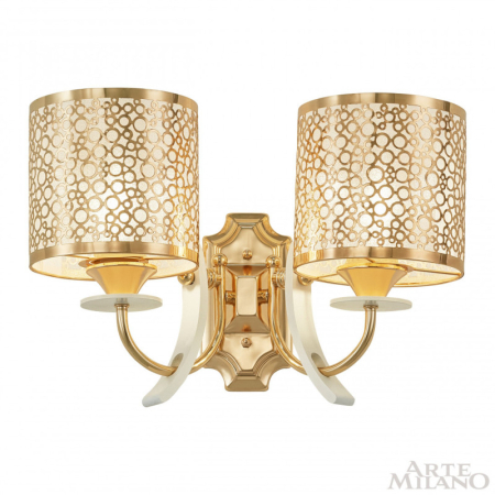 Бра Arte Milano 306067/2W Wh/Gd