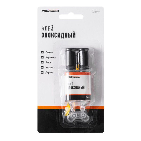 Клей эпоксидный, шприц (6мл) PROconnect