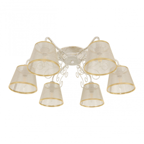 Накладная люстра Arte Milano 341120/6 WT+G