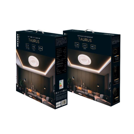 Светильник потолочный Taurus, LUMI Line, 42Вт, 420x90 мм, белый REXANT