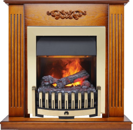 Dimplex Каминокомплект Lumsden - Дуб антик с очагом Danville Brass FB2