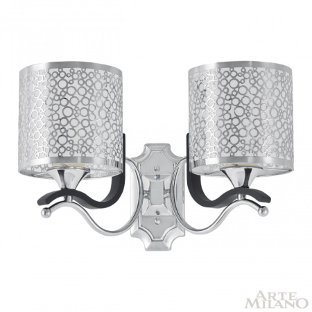 Бра Arte Milano 306787/2W Bk/Ni