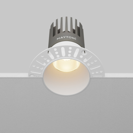 Встраиваемый светильник Maytoni Technical DL122-15W-3K-TRS-W
