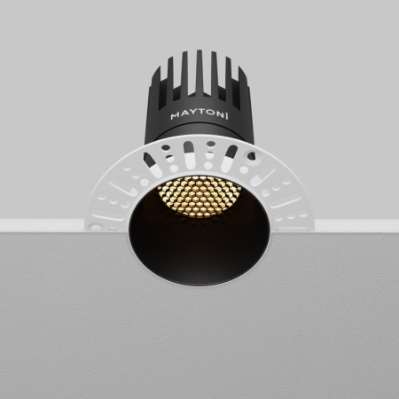Встраиваемый светильник Maytoni Technical DL122-15W-2.7K-TRS-B