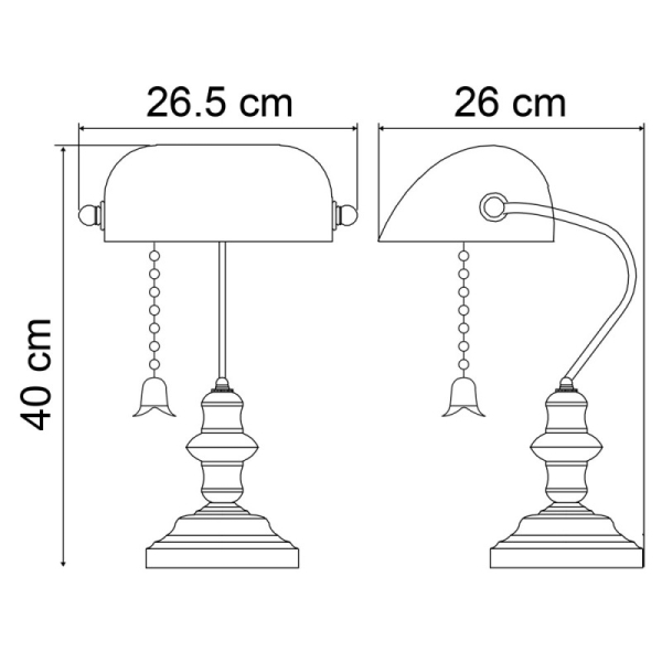 Настольная лампа ARTE Lamp A2492LT-1AB