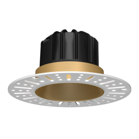 Влагозащищенный светильник ITALLINE IT02-028 gold 3000K