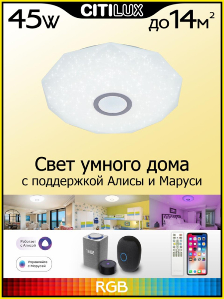 Накладной светильник Citilux CL713A40G