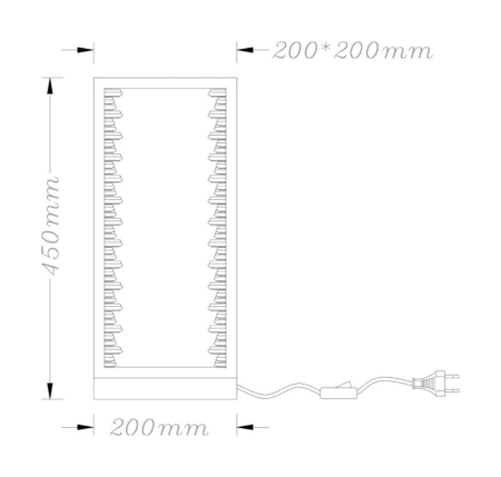 Настольная лампа Fluorite FL1160-10T
