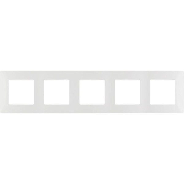 Рамка 5-м Etika бел. IEK 672505