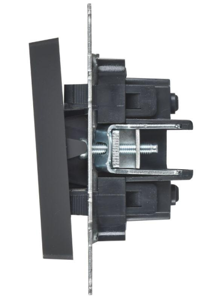 Выключатель перекрестный 2-кл. СП BRITE ВС10-2-3-БрГ 10А механизм графит IEK BR-V23-0-10-K53