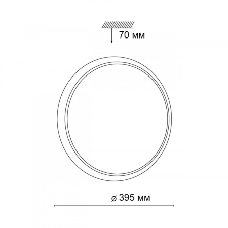 Накладной светильник Sonex 3062/36L