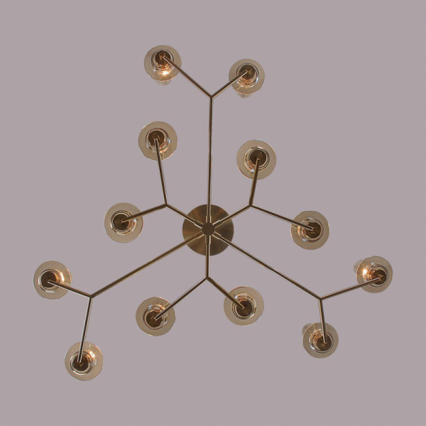 Люстра на штанге LUMION 6554/12C