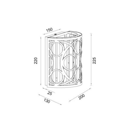 Бра Vele Luce VL3164W02
