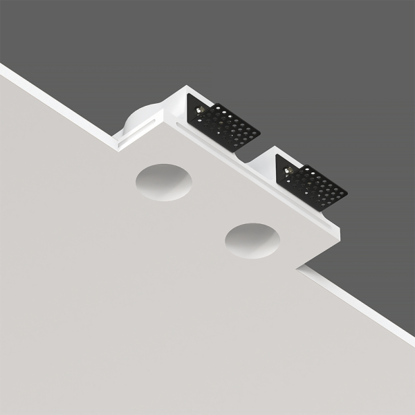 QUASAR 40 DUO Встраиваемый потолочный гипсовый светильник