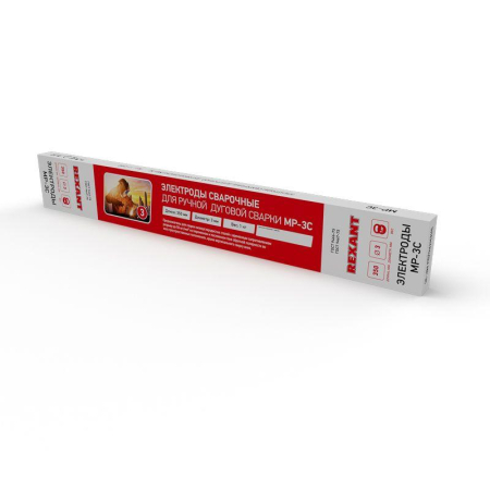 Электрод MP-3C, 350мм/3мм, пачка 1кг REXANT