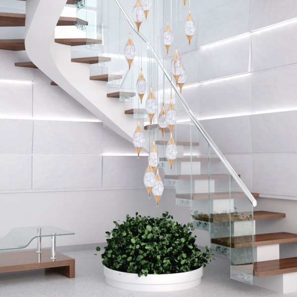 Каскадная люстра MODELUX ML.88986.25 GD