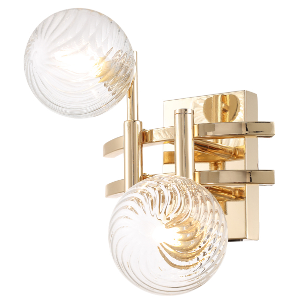 Crystal Lux Бра Crystal Lux LUXURY AP2 GOLD