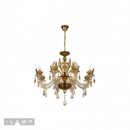Подвесная люстра iLamp 61078-8 BR