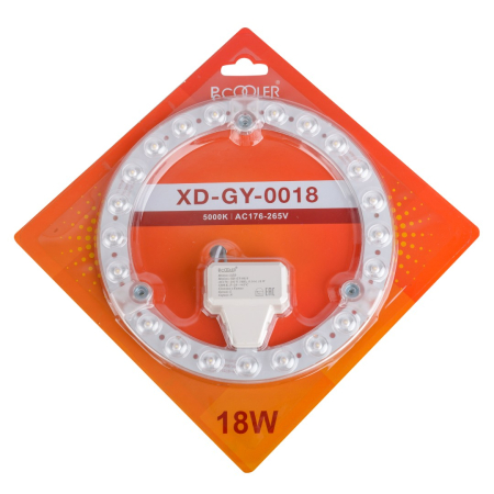 Сменный светодиодный модуль LED XD-GY-0018, 18 Вт, 5000К, 1450Лм