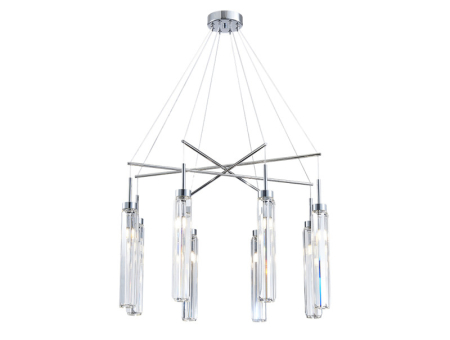 Подвесная люстра Newport 4524+4/S chrome