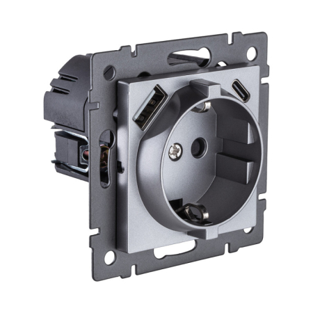 Розетка KOLLINGER REA-004GY