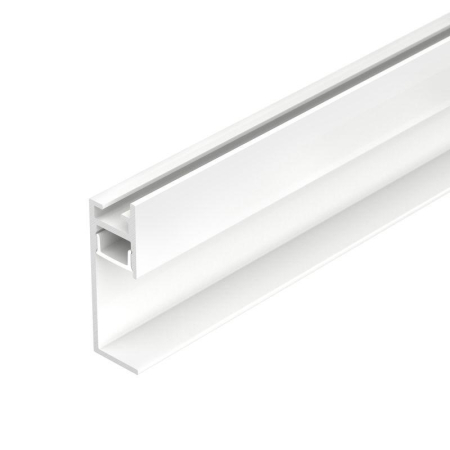 Профиль PLINTUS-H35-F-2000 WHITE L2000 алюм. Arlight 043605