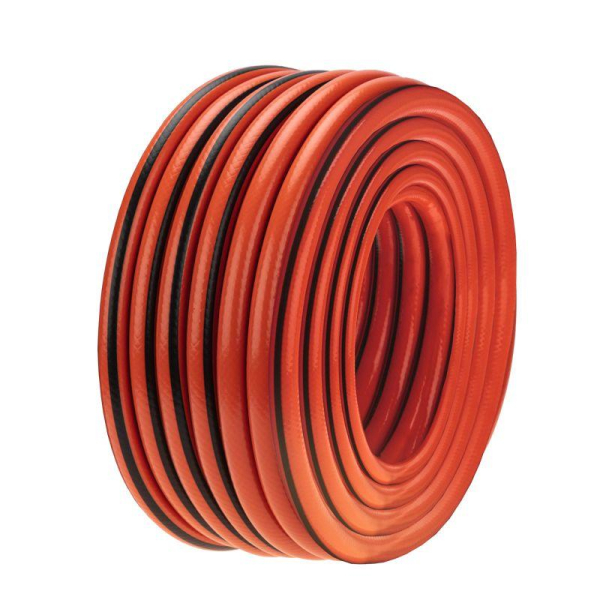 Шланг поливочный ПВХ 3-х слойный армированный 3/4" 25м Профи ЧЕТЫРЕ СЕЗОНА