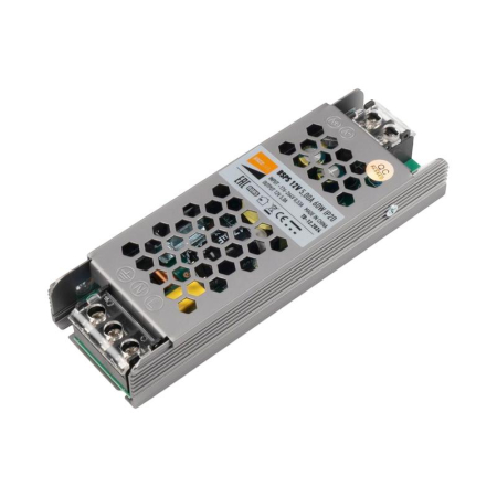 Блок питания для светодиодной ленты 60Вт 5А 12В IP20 BSPS метал. JazzWay 3329327A