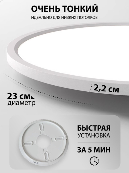 Накладной светильник Natali Kovaltseva LED LAMPS 81113/2C