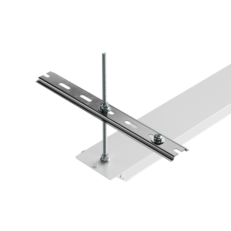 Крепление для реечного потолка DIN-рейка для линейных светильников (2шт)