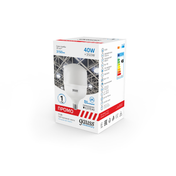 Светодиодная лампа Gauss 60434
